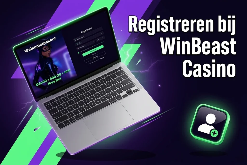 Registreren bij WinBeast Casino